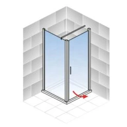 Schulte ExpressPlus Drehtür Seitenwand Mit Duschwanne AlexaStyle2.0 80 X 80 12 Schulte ExpressPlus Drehtür Seitenwand Mit Duschwanne AlexaStyle2.0 80 X 80 -Badezimmerprodukte Geschäft 060991064418 2053 064418 5