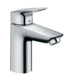 Hansgrohe Einhebel-Waschbeckenarmatur Logis 100 Mm Mit Zugstangen-Ablaufg. Chrom