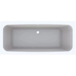 Geberit Rechteck-Badewanne Renova Duo 180 Cm Weiß