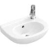 Villeroy & Boch Gäste-Waschbecken Compact O.Novo 36 Cm Weiß Seitl. HL Mit ÜL -Badezimmerprodukte Geschäft 23 7010152 Print Hauptbild