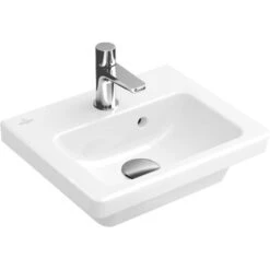 Villeroy & Boch Handwaschbecken Subway 2.0 37 CmAlpinweiß Mit Hahnloch
