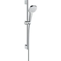 Hansgrohe Croma Select E Brauseset Vario EcoSmart Brausestange 65 Cm Weiß/Chrom