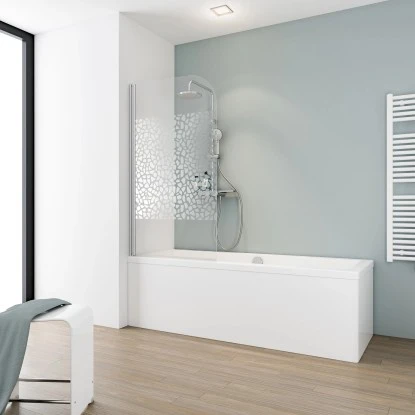 Schulte Badewannenaufsatz 1-teilig 80 Cm X 140 Cm Echtglas Terrazzo Chrom 3 Schulte Badewannenaufsatz 1-teilig 80 Cm X 140 Cm Echtglas Terrazzo Chrom