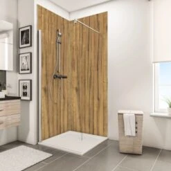Schulte DecoDesign Duschrückwand Dekor Schwarzwaldeiche Hell 255 X 100 Cm -Badezimmerprodukte Geschäft 32020 2053 4060991008795 7