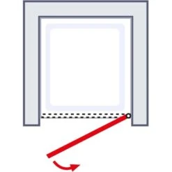 Schulte Drehtür Sunny In Nische 180 X 80 Cm Alu Natur -Badezimmerprodukte Geschäft 32020 2053 4060991012853 6