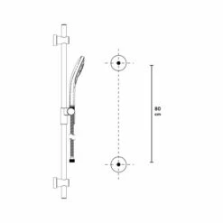 Baliv Duschbrause-Set DBS-90.60 Verchromt 17 Baliv Duschbrause-Set DBS-90.60 Verchromt -Badezimmerprodukte Geschäft 4007873313042 WEB01 260521