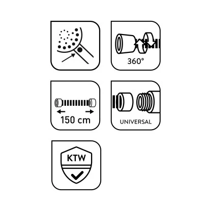 Baliv Duschbrause-Set DBS-90.60 Verchromt 10 Baliv Duschbrause-Set DBS-90.60 Verchromt – Bild 8