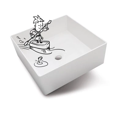 Baliv Aufsatzwaschbecken WBA-7100 41 Cm X 41 Cm 5 Baliv Aufsatzwaschbecken WBA-7100 41 Cm X 41 Cm – Bild 3