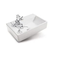 Baliv Aufsatzwaschbecken WBA-7020 Eckig 52 Mm X 36 Cm -Badezimmerprodukte Geschäft 4007874000798 S03 110219