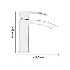 Baliv Waschtischarmatur WT-360 Chrom -Badezimmerprodukte Geschäft 4007874121080 40