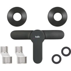 Baliv Duscharmatur DU-5891 Schwarz-Matt 11 Baliv Duscharmatur DU-5891 Schwarz-Matt -Badezimmerprodukte Geschäft 4007874206718 50