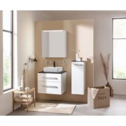 Fackelmann Aufsatzwaschbecken Vaida Keramik 40,5 Cm Weiß -Badezimmerprodukte Geschäft 4008033796996 3254 03