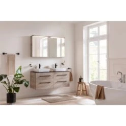 Fackelmann Aufsatzwaschbecken Vaida Keramik 40,5 Cm Weiß -Badezimmerprodukte Geschäft 4008033796996 3254 04