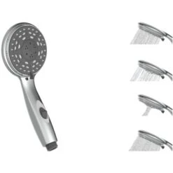 Schütte Aqua-2-Save Wasserspar-Handbrause Chrom -Badezimmerprodukte Geschäft 4008431607917 2759 4