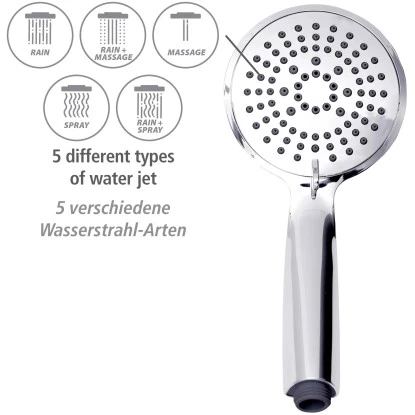 Wenko Duschsystem Young Eco Inkl. 2 Wasserspar-Regulatoren 9 Wenko Duschsystem Young Eco Inkl. 2 Wasserspar-Regulatoren – Bild 7