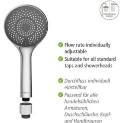 Wenko Duschsystem Young Eco Inkl. 2 Wasserspar-Regulatoren 33 Wenko Duschsystem Young Eco Inkl. 2 Wasserspar-Regulatoren -Badezimmerprodukte Geschäft 4008838404287 1068 AI 18