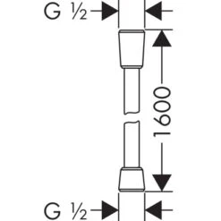 Hansgrohe Brauseschlauch Comfortflex 160 Cm Chrom 5 Hansgrohe Brauseschlauch Comfortflex 160 Cm Chrom -Badezimmerprodukte Geschäft 4011097796062 2744 2