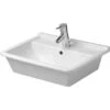 Duravit Einbauwaschbecken Starck 3 56 Cm Weiß WG Mit Waschtisch + 1 Hahnloch -Badezimmerprodukte Geschäft 4021534223303 001