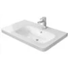 Duravit Möbelwaschbecken DuraStyle 80 Cm Weiß 1 Hahnloch Becken R -Badezimmerprodukte Geschäft 4021534894275 001