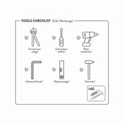 Baliv Überkopfbrause-Set KBS-22.160 Chrom -Badezimmerprodukte Geschäft 4048121070201 90