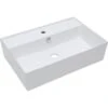 Aufsatzwaschbecken Keramik 15,5 Cm X 59,5 Cm X 40 Cm -Badezimmerprodukte Geschäft 4048123247229 S01 040918