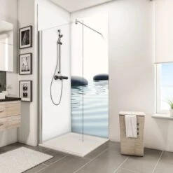 Schulte ExpressPlus Duschrückwand DecoDesign "Zen Steine & Wasser" 210 X 90 Cm -Badezimmerprodukte Geschäft 4060991036668 2053 7