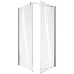 Schulte ExpressPlus Drehtür Seitenwand AlexaStyle2.0Dekor Liane 80cm -Badezimmerprodukte Geschäft 4060991037535 2053 2