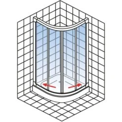 Schulte ExpressPlus Runddusche Kristall/Trend Inkl. Duschwanne 80x80cm 14 Schulte ExpressPlus Runddusche Kristall/Trend Inkl. Duschwanne 80x80cm -Badezimmerprodukte Geschäft 4060991038143 2053 5