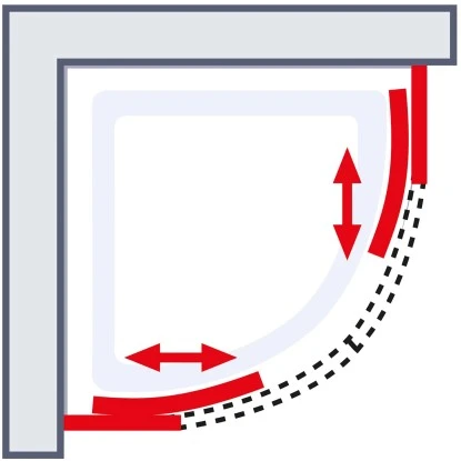 Schulte ExpressPlus Runddusche Kristall/Trend Inkl. Duschwanne 80x80cm 8 Schulte ExpressPlus Runddusche Kristall/Trend Inkl. Duschwanne 80x80cm – Bild 6