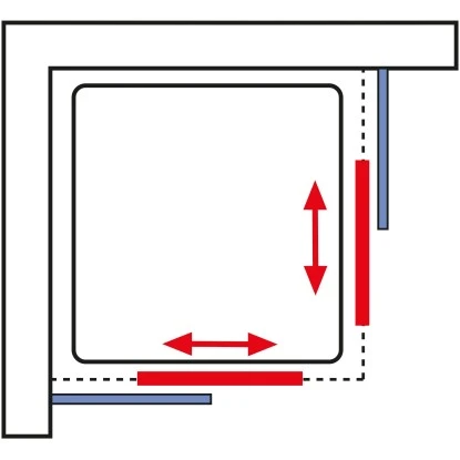 Schulte ExpressPlus Eckeinstieg Sunny Sicherheitsglas Alpinweiß 190x80cm 9 Schulte ExpressPlus Eckeinstieg Sunny Sicherheitsglas Alpinweiß 190x80cm – Bild 7