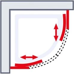 Schulte ExpressPlus Runddusche Sunny Sicherheitsglas Chromoptik 190x90x90cm 16 Schulte ExpressPlus Runddusche Sunny Sicherheitsglas Chromoptik 190x90x90cm -Badezimmerprodukte Geschäft 4060991051197 2053 6