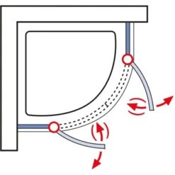 Schulte ExpressPlus Runddusche Garant Mit Duschwanne Alu Natur 200x90x90cm 18 Schulte ExpressPlus Runddusche Garant Mit Duschwanne Alu Natur 200x90x90cm -Badezimmerprodukte Geschäft 4060991055966 2053 6