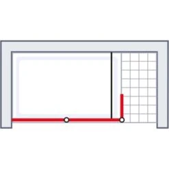 Schulte Alexa Style 2.0 Duschwand Walk In Loft 2-tlg BlackStyle 120 X 30 X 200cm -Badezimmerprodukte Geschäft 4060991056741 2053 6