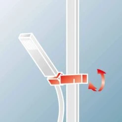 Schulte Duschsystem Rain II Mit Ablage White Style Thermostat -Badezimmerprodukte Geschäft 4060991062742 6