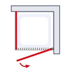 Schulte Sunny Drehtür Mit Verkürzter Seitenwand Echtglas Klar Alpinweiß 15 Schulte Sunny Drehtür Mit Verkürzter Seitenwand Echtglas Klar Alpinweiß -Badezimmerprodukte Geschäft 4060991064180 5
