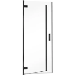 Schulte Drehtür Toura Nische Pendelbar Schwarz 200 X 90 Cm Klar Hell Anschlag L -Badezimmerprodukte Geschäft 4060991070006 2053 2