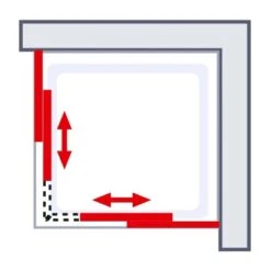 Schulte Eckeinstieg Mit Schiebetüren Sunny 180 Cm X 75-90 Cm Schwarz Klarglas 14 Schulte Eckeinstieg Mit Schiebetüren Sunny 180 Cm X 75-90 Cm Schwarz Klarglas -Badezimmerprodukte Geschäft 4060991070167 2053 AI 02