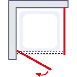 Schulte ExpressPlus Drehtür Mit Seitenwand Trend 2.0 Alu-Natur 200 Cm X 90 Cm 11 Schulte ExpressPlus Drehtür Mit Seitenwand Trend 2.0 Alu-Natur 200 Cm X 90 Cm -Badezimmerprodukte Geschäft 4060991076046 2053 AI 03