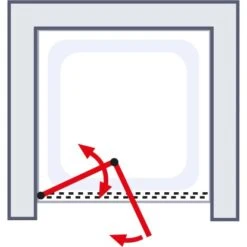 Schulte ExpressPlus Drehfalttür In Nische Garant 2.0 Chromoptik 200 Cm X 90 Cm 12 Schulte ExpressPlus Drehfalttür In Nische Garant 2.0 Chromoptik 200 Cm X 90 Cm -Badezimmerprodukte Geschäft 4060991076435 2053 AI 02