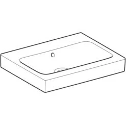 Geberit Waschbecken ICon 60 Cm Überlauf KeraTect -Badezimmerprodukte Geschäft 4123 124063600 Perspective