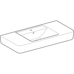 Geberit Aufsatzwaschbecken Renova Plan 100 Cm KeraTect 8 Geberit Aufsatzwaschbecken Renova Plan 100 Cm KeraTect -Badezimmerprodukte Geschäft 4123 125100600 Perspective