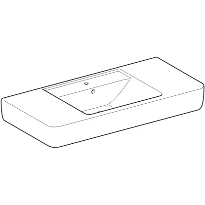 Geberit Aufsatzwaschbecken Renova Plan 100 Cm KeraTect 5 Geberit Aufsatzwaschbecken Renova Plan 100 Cm KeraTect – Bild 3