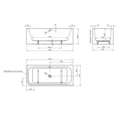 Ottofond Badewannen-Set Spirit 180 Cm Links Inkl. Ablaufgarnitur Und Armatur 8 Ottofond Badewannen-Set Spirit 180 Cm Links Inkl. Ablaufgarnitur Und Armatur -Badezimmerprodukte Geschäft 440829 3209 3