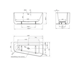 Ottofond Badewanne Pino 155 Cm X 75 Cm Links Inkl. Ablaufgarnitur 7 Ottofond Badewanne Pino 155 Cm X 75 Cm Links Inkl. Ablaufgarnitur -Badezimmerprodukte Geschäft 440833 3209 3