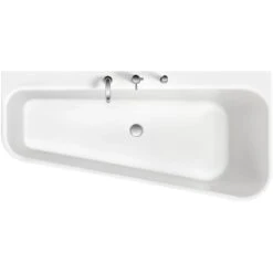 Ottofond Badewannen-Set Pino 155 Cm Links Inkl. Ablaufgarnitur Und Armatur