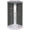Sanotechnik Komplettduschkabine Punto 209 Cm X 90 Cm X 90 Cm Schwarz -Badezimmerprodukte Geschäft 485437 4633 1