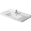 Duravit Waschbecken Starck 3 85 Cm Weiß 1 Hahnloch WonderGliss -Badezimmerprodukte Geschäft 493090 4123 dus d030480