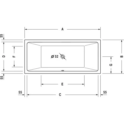 Duravit Badewanne Vero Air 180 Cm X 80 Cm 4 Duravit Badewanne Vero Air 180 Cm X 80 Cm – Bild 2