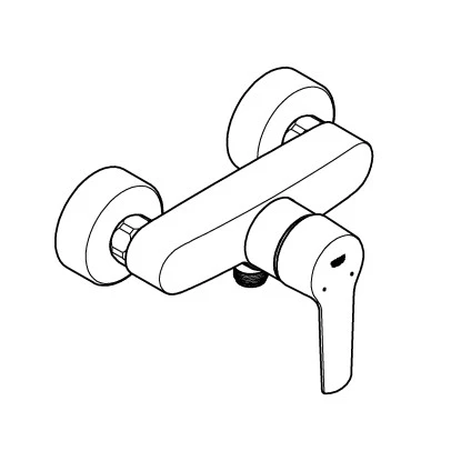 Grohe QuickFix Brausearmatur Start Für Die Wandmontage 7 Grohe QuickFix Brausearmatur Start Für Die Wandmontage – Bild 5