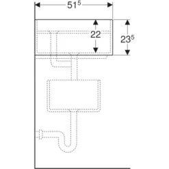 Geberit Gipsfangbecken Publica Oberteil 78 Cm Weiß -Badezimmerprodukte Geschäft 515944 4123 das 762252 5